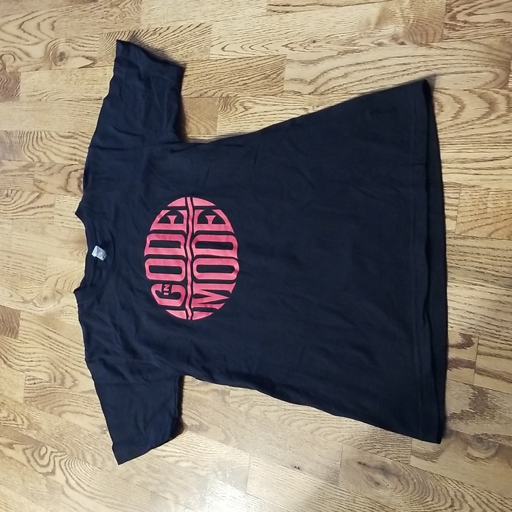 (S) American Apparel In Code Mode Classic Fit Graphic T-Shirt Comfy Casual